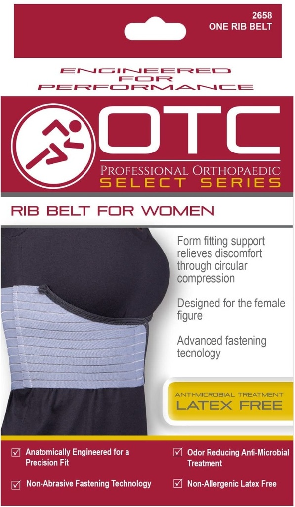 Rib Belt - For Women Large - 1pc - OTC