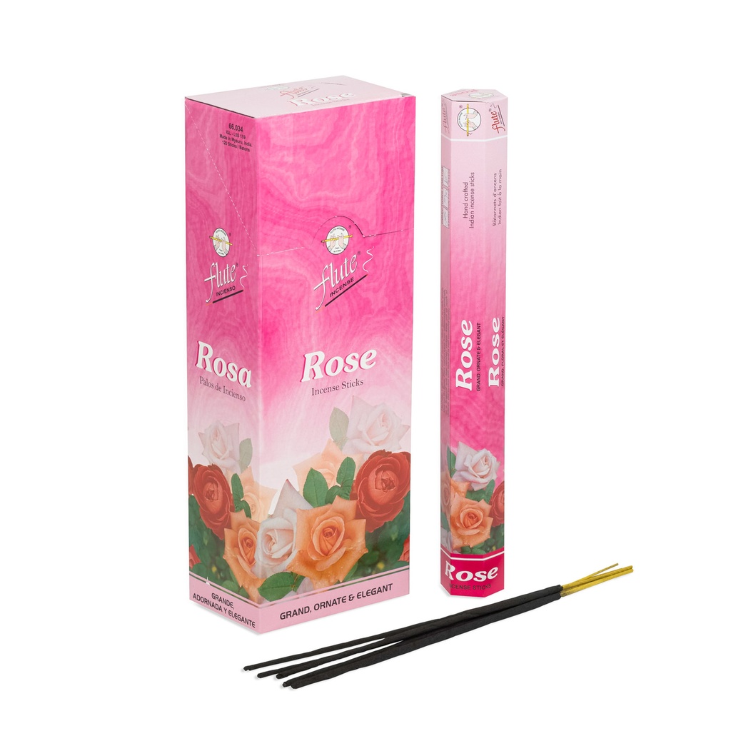 Incense Sticks - Rose - Flute 