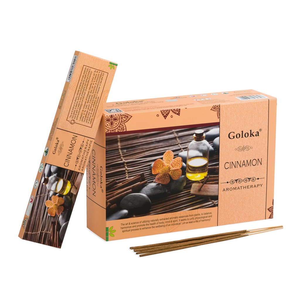 Incense Sticks - Cinnamon 180g - Goloka