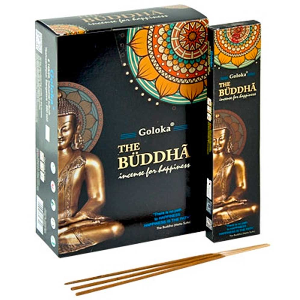 Incense Sticks - Buddha Incense for Happiness - Goloka 