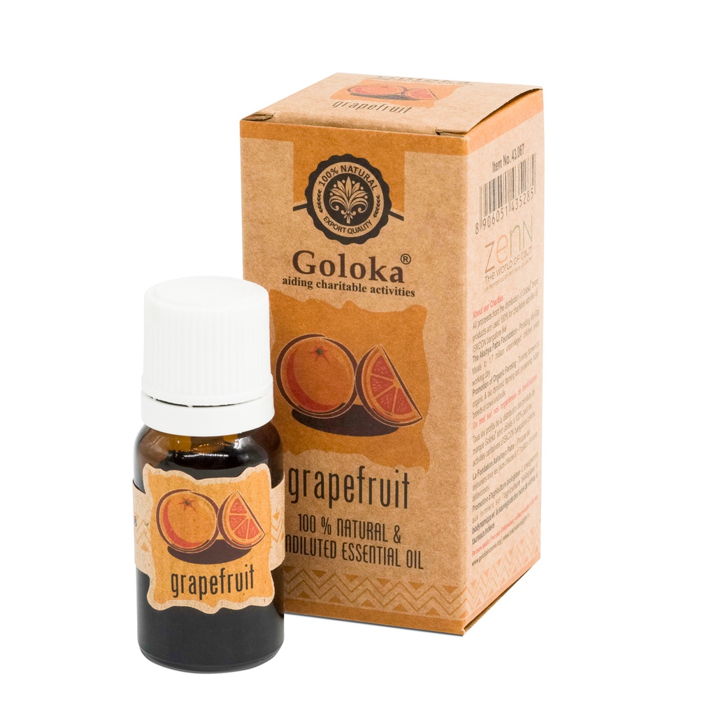 Essential Oil - Grapefruit 10ml - Goloka 