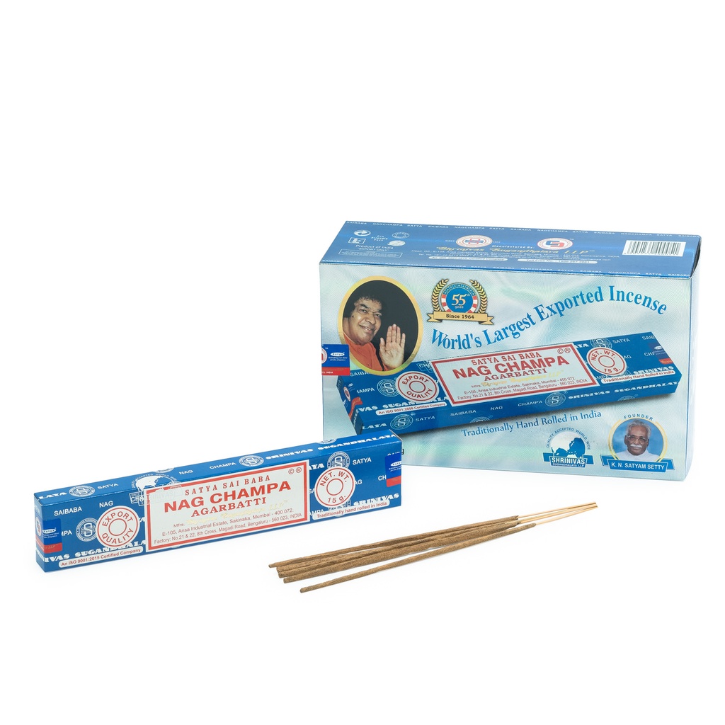 Incense Sticks - Original Nag Champa 180g - Satya