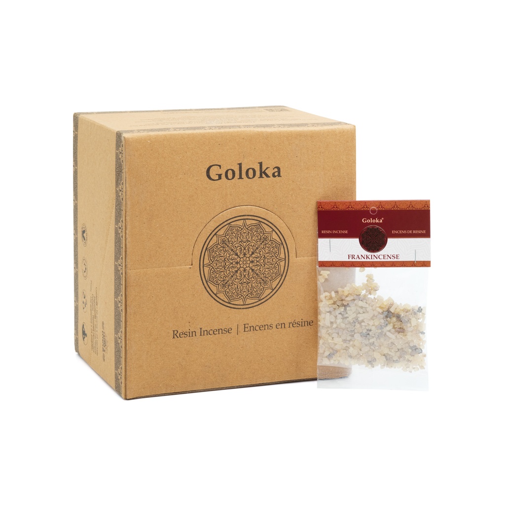 Incense Resin - Frankincense 0.5oz/15gr Pack - 1pc - Goloka