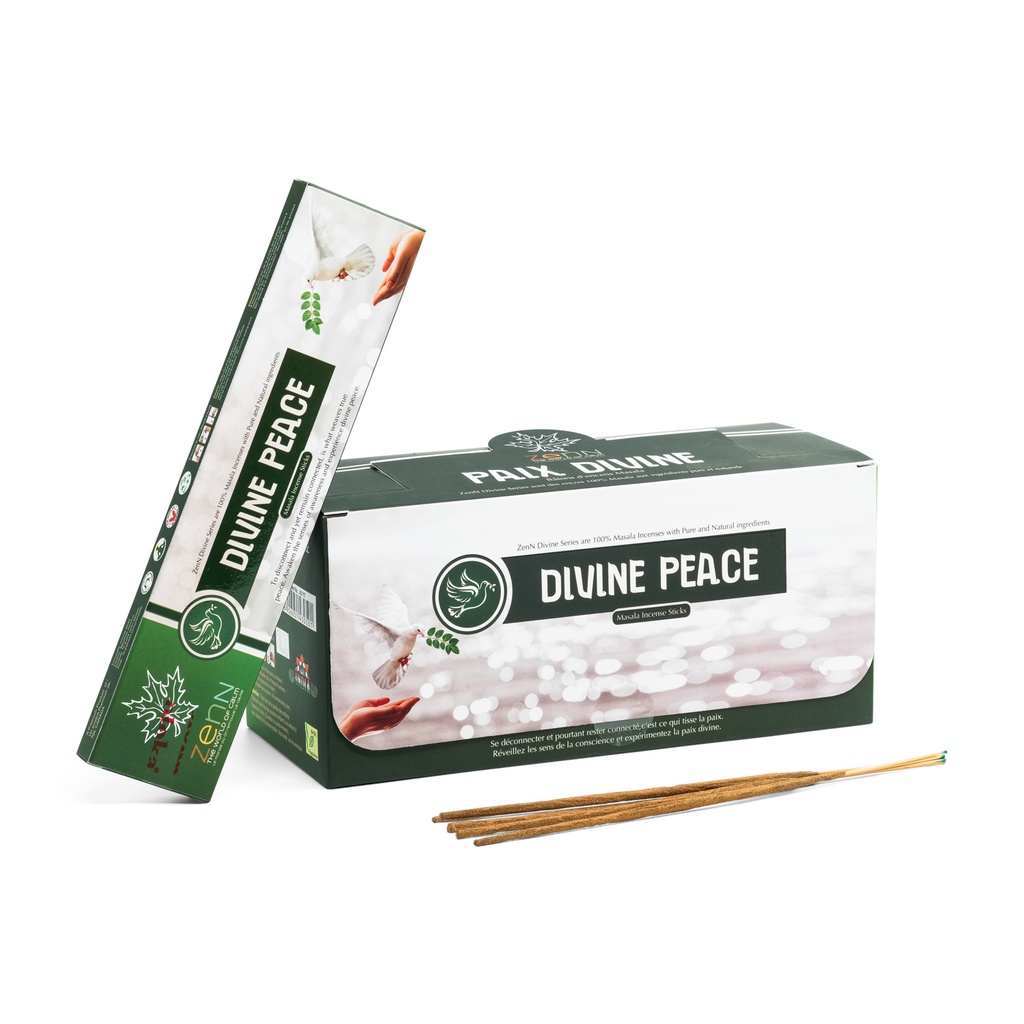 Incense Sticks - Divine Peace 180g - Zenn