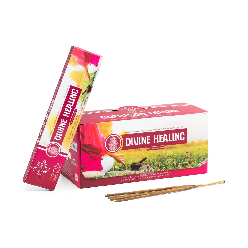 Incense Sticks - Divine Healing 180g - Zenn