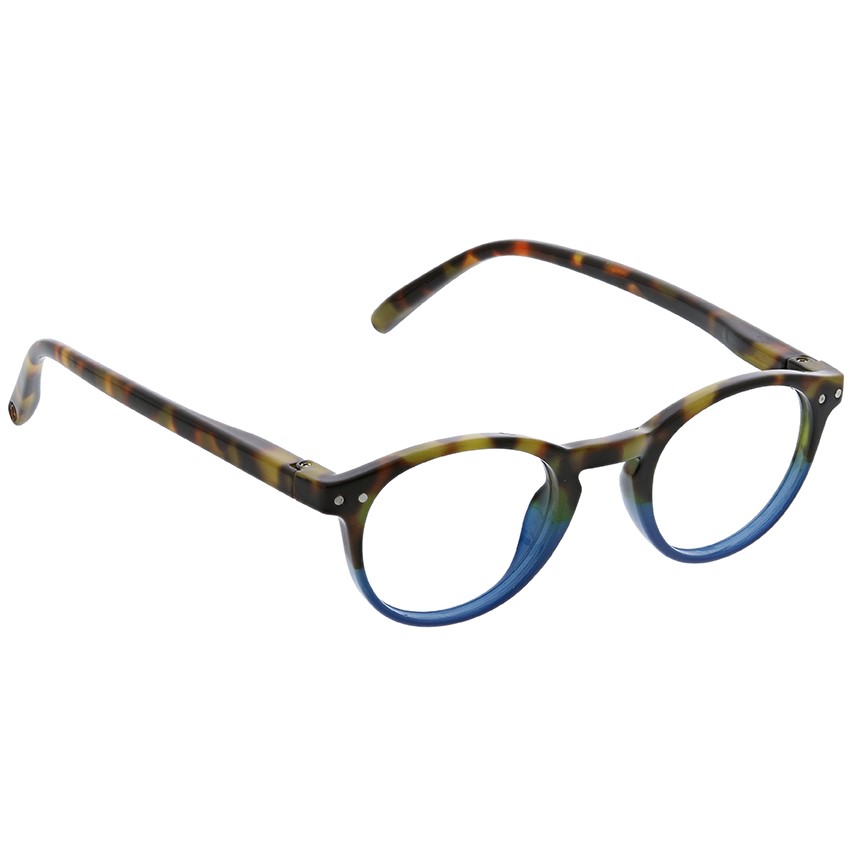 Reading Glasses - Book Club - Blue Tortoise - 1pc - Peepers