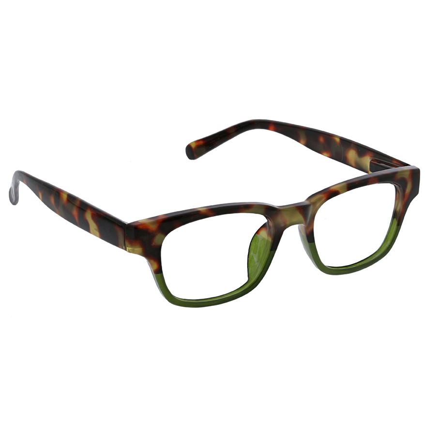 Reading Glasses - Layover - Tortoise Green - 1pc - Peepers