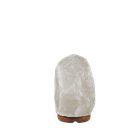 Himalayan Salt Lamp - Natural Shape Rare White 7in/18cm