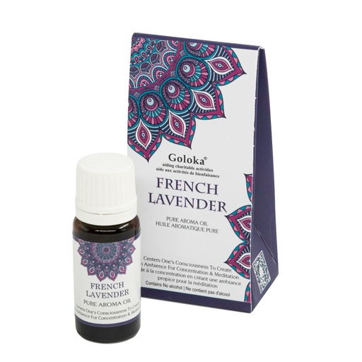 [8906051435445] Aroma Oil - French Lavender 10ml - Goloka