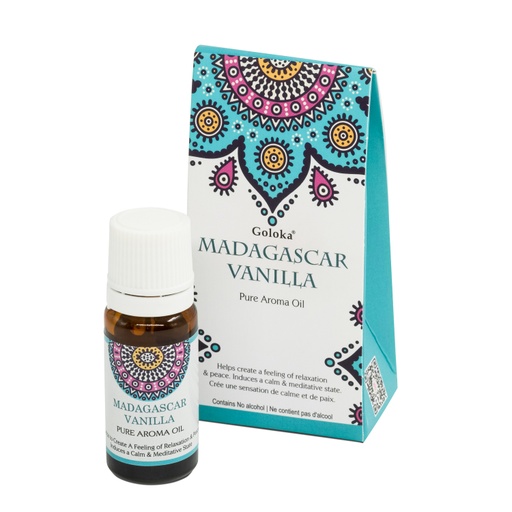 [8906051435544] Aroma Oil - Madagascar Vanilla 10ml - Goloka