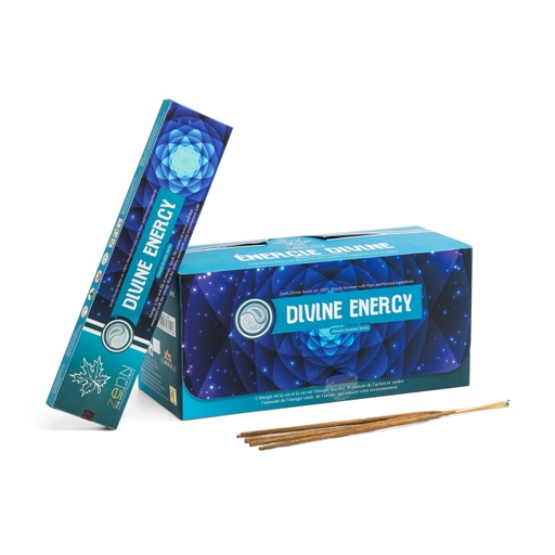 [8906051430518] Incense Sticks - Divine Energy 180g - Zenn