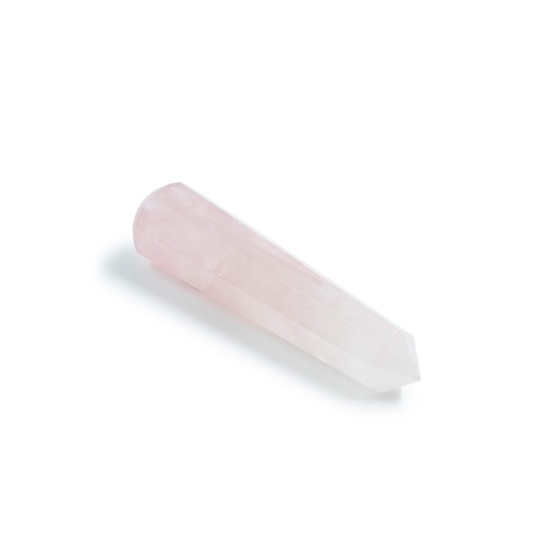 [638872911935] Crystals - Rose Quartz - Healing Wand - Yogavni