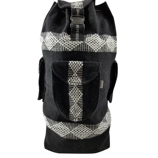 [638872914202] Yoga Mat Backpack - Drawstring Closure Aztec Design - Yogavni