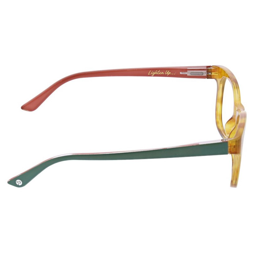 Light Bright - Honey Tortoise/Green