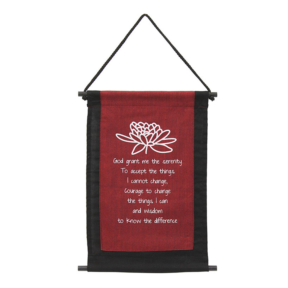 Banner - Serenity Courage & Wisdom - Yogavni