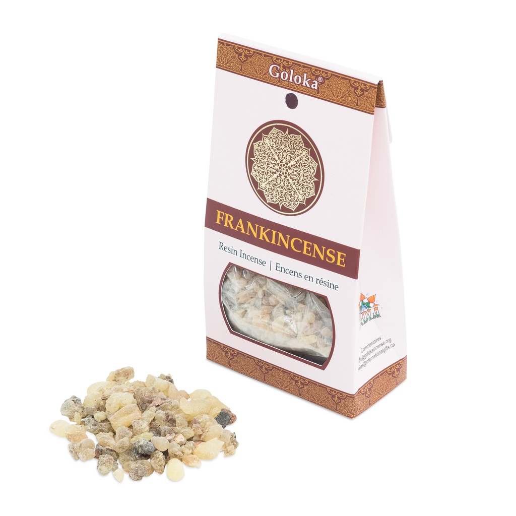 Incense Resin - Frankincense - 1.8oz/50gr Pack - 1pc - Goloka