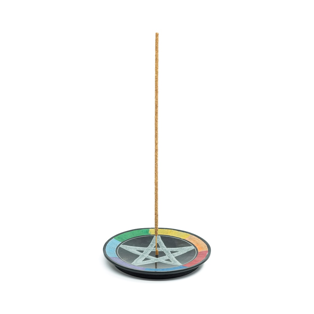 Incense Holder - Pentagram - 1pc - Zenn