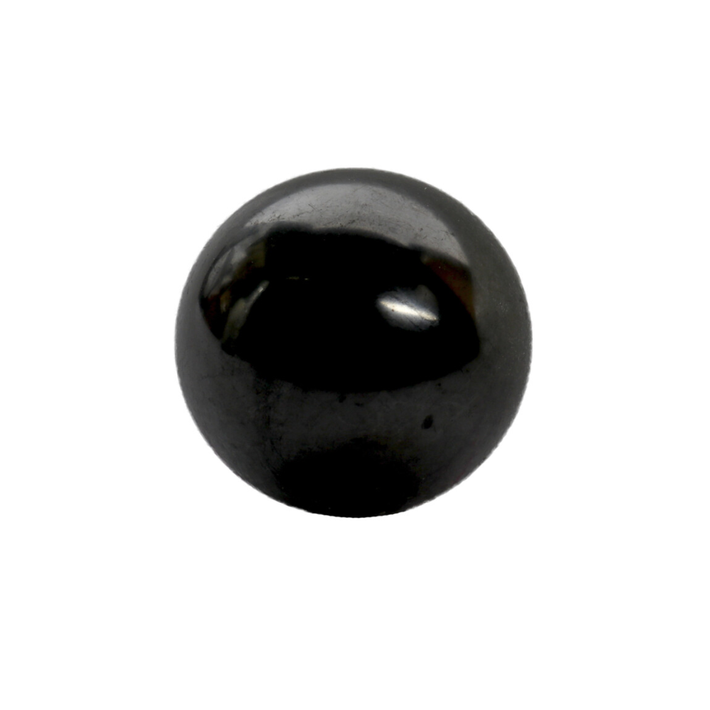 Crystals - Shungite - Sphere 1in/2.5cm - 1pc - Yogavni 