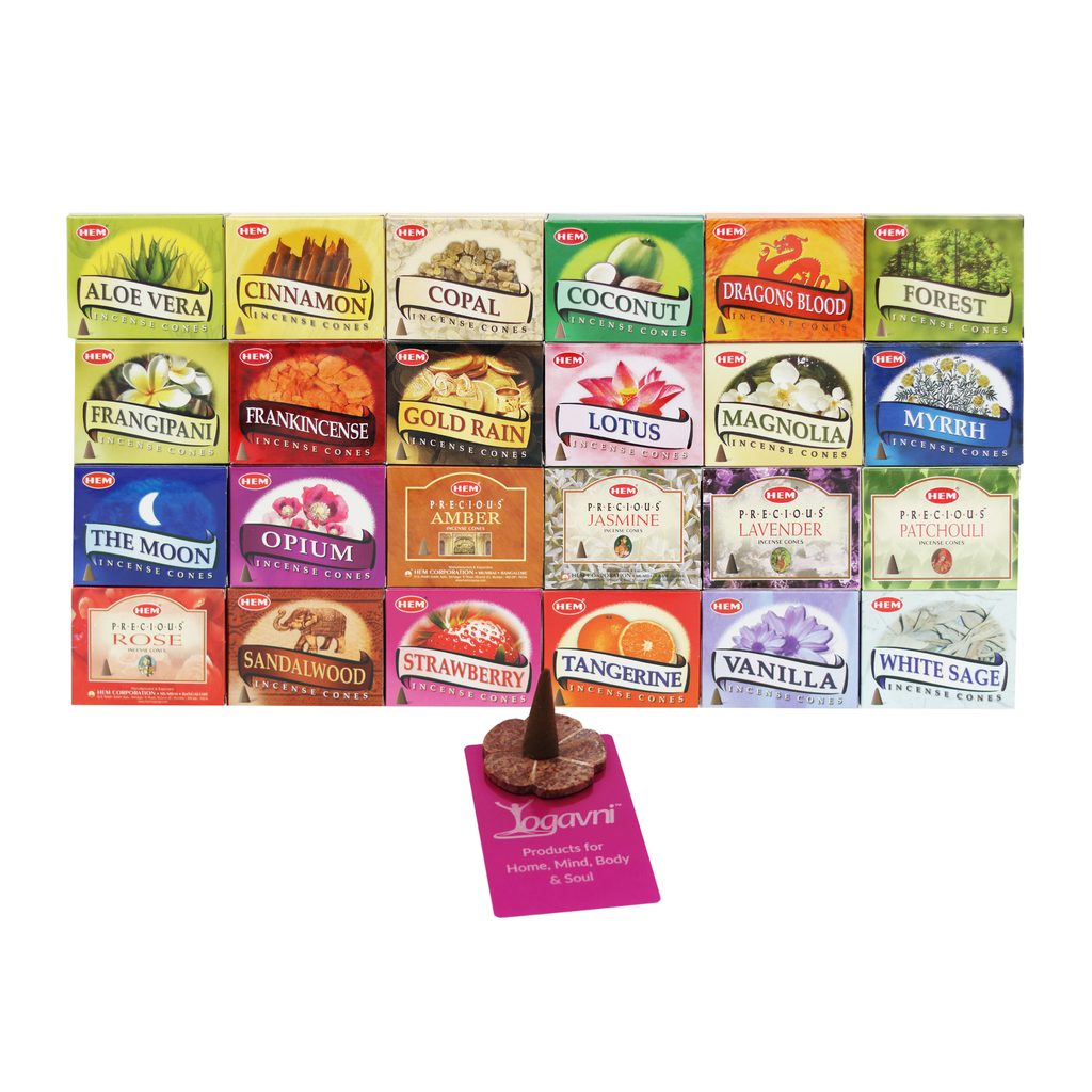 Cone Pack - HEM | Surprise 12 | Holder and Surface Protector | 14pc - Yogavni