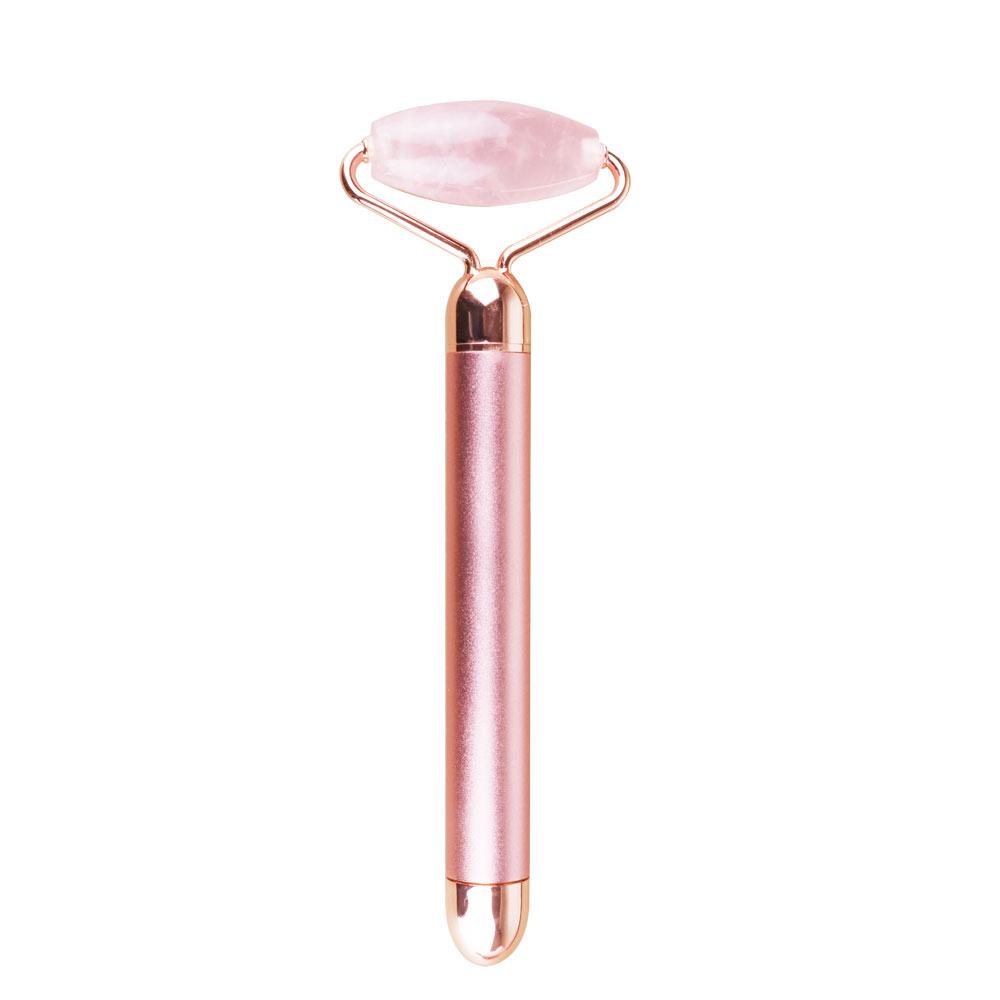 Facial Roller - Rose Quartz Vibrating - 1pc - Relaxus