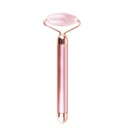 Facial Roller - Rose Quartz Vibrating - 1pc - Relaxus