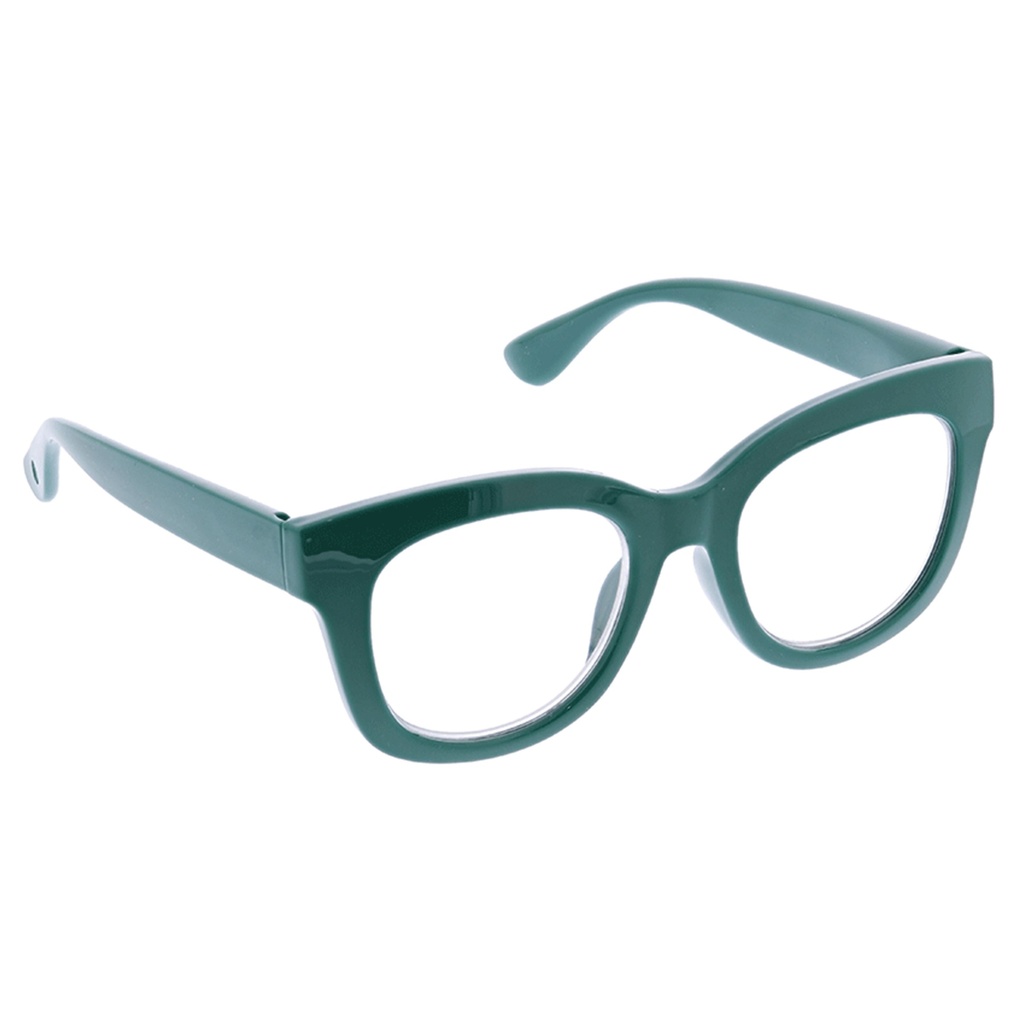 Reading Glasses - Center Stage Focus - Green Tortoise - 1pc - Peepers