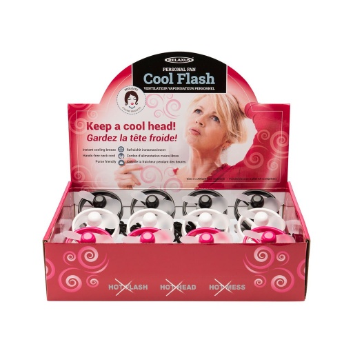 [628949055921] Personal Fan - Cool Flash with Band - 1pc - Relaxus
