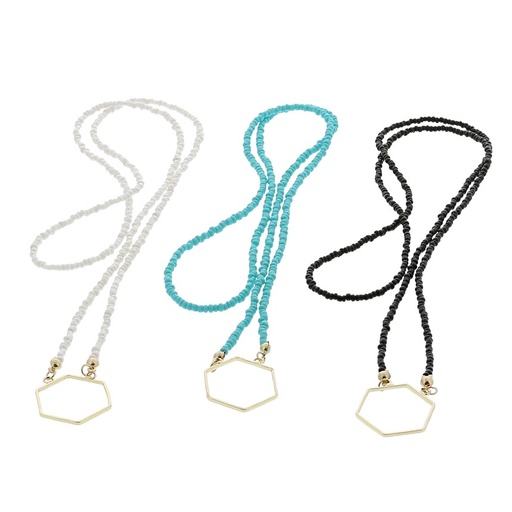 Eyeglasses Cord - Hexagon Pebbled - 1pc - Peepers
