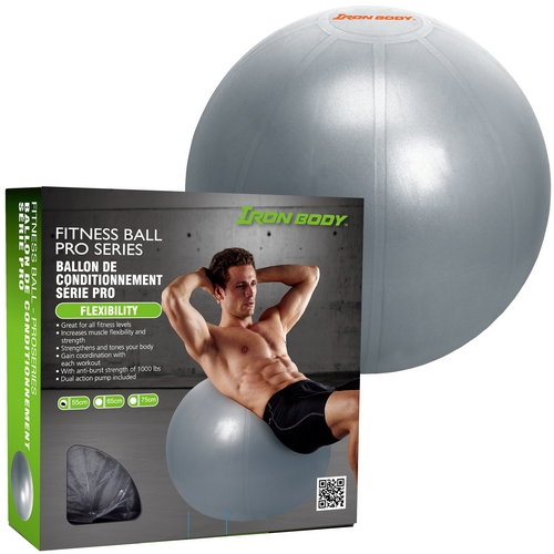 Exercise Ball - Professional Grade With Pump - 1pc - IBF 
