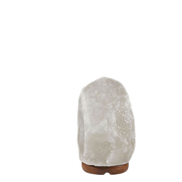 [638872942427] Himalayan Salt Lamp - Natural Shape Rare White 7in/18cm