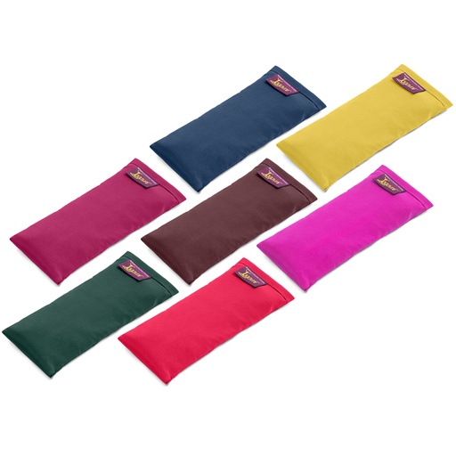 Yoga Eye Pillow - Silk Cover Unscented - 1pc - Yogavni