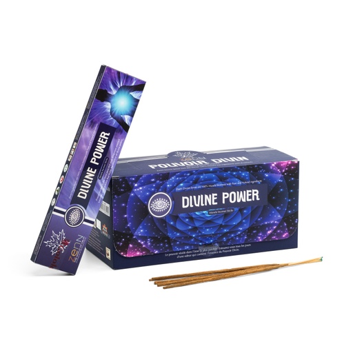 [8906051430525] Incense Sticks - Divine Power 180g - Zenn
