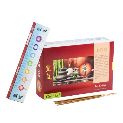 [8906051432420] Incense Sticks - Reiki Dai Ko Myo - Enlightenment 180g - Goloka