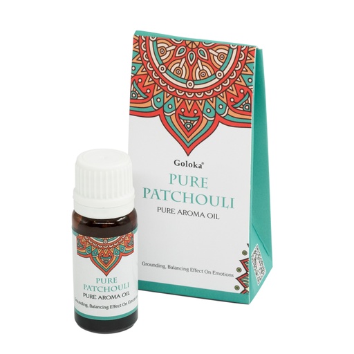 [8906051435421] Aroma Oil - Pure Patchouli 10ml - Goloka