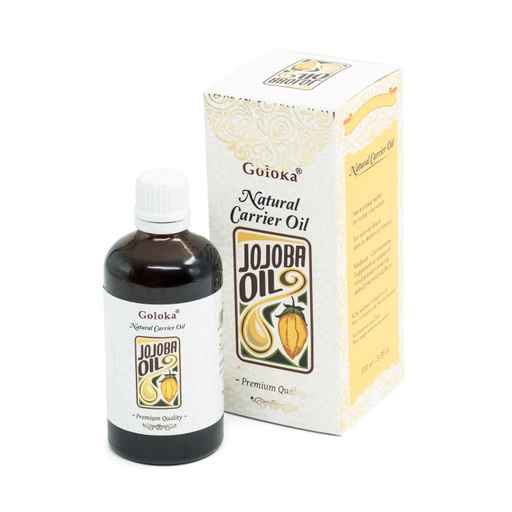 [8906051436107] Carrier Oil - Jojoba 3.3oz/100ml Bottle - Goloka 
