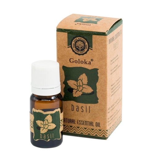 [8906051435001] Essential Oil - Basil 10ml - Goloka 