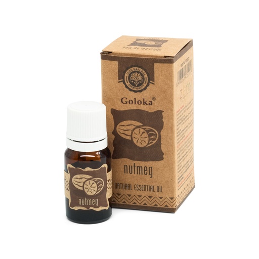 [8906051435162] Essential Oil - Nutmeg 10ml - Goloka