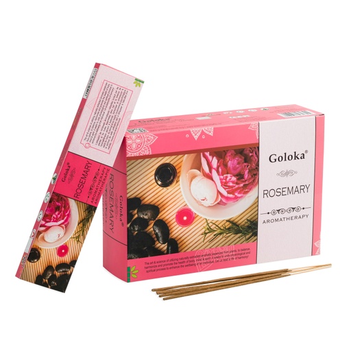 [8906051432345] Incense Sticks - Rosemary 180g - Goloka