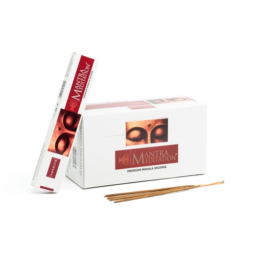 [8906002455461] Incense Sticks - Mantra Meditation 180g - Nandita
