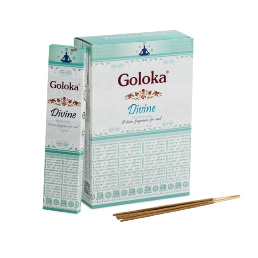 [8906051431942] Incense Sticks - Premium Divine 180g - Goloka