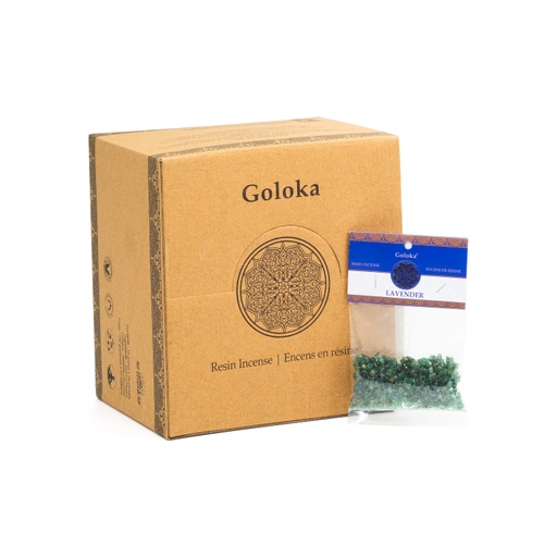 [8906051436046] Incense Resin - Lavender 0.5oz/15gr Pack - Goloka