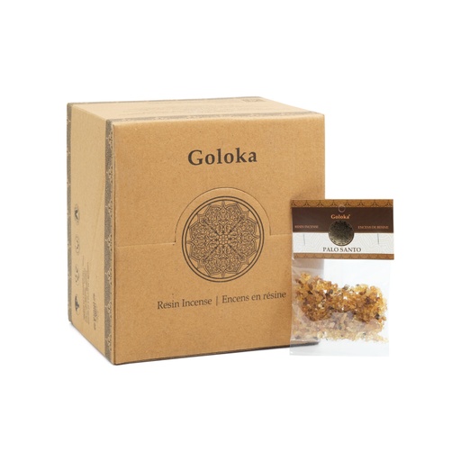 [8906051436008] Incense Resin - Palo Santo 0.5oz/15gr Pack - 1pc - Goloka