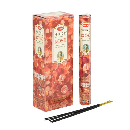 [8901810001015] Incense Sticks - Precious Rose - HEM 