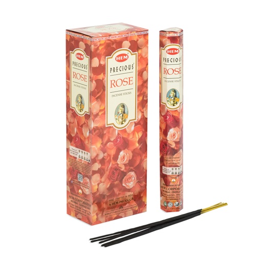 [8901810001015] Incense Sticks - Precious Rose - HEM 