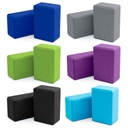 Yoga Blocks - Foam 3in/7.5cm - 2pc - Yogavni