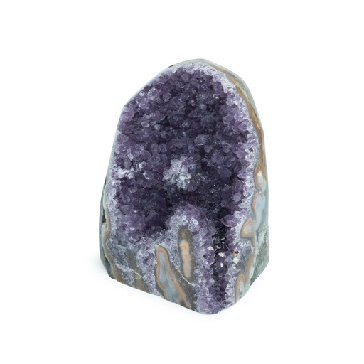 [638872942007] Crystals - Amethyst Cluster - Uruguay Stand - Yogavni