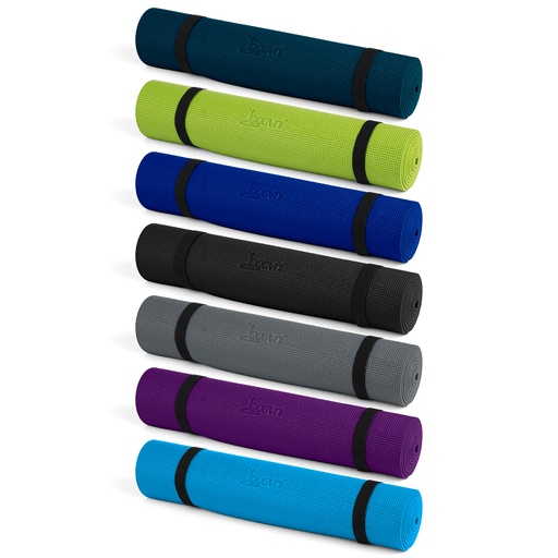 Yoga Mat with Loop Carry Strap - 6mm - 1pc - Yogavni 