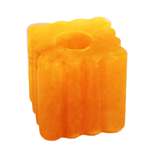 [852536000944] Himalayan Salt Tea Candle Holder - Cube - 1pc - Yogavni 