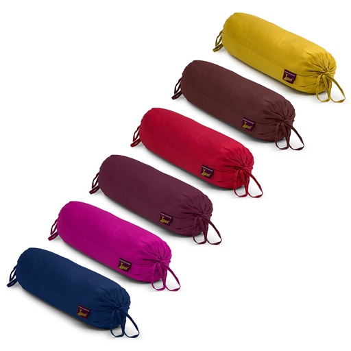 Yoga Neck Pillow - Silk Buckwheat Filled - Yogavni 