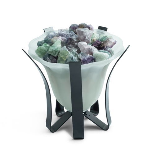 [638872911928] Crystals - Fluorite Quartz Tranquility Lamp